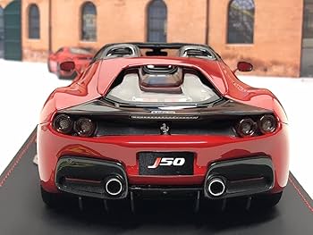 Amazon | BBR 1/18 Ferrari J50 Rosso Tristrato 記念版 フェラーリ