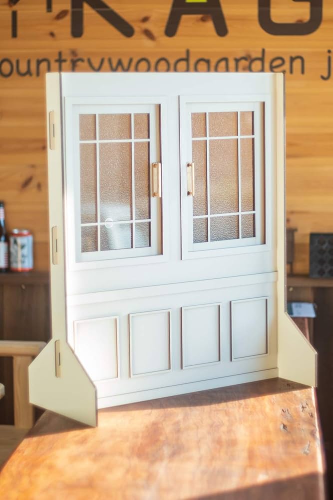 Amazon.co.jp: 1/3スケールドールハウス簡単背景窓のある部屋 : おもちゃ