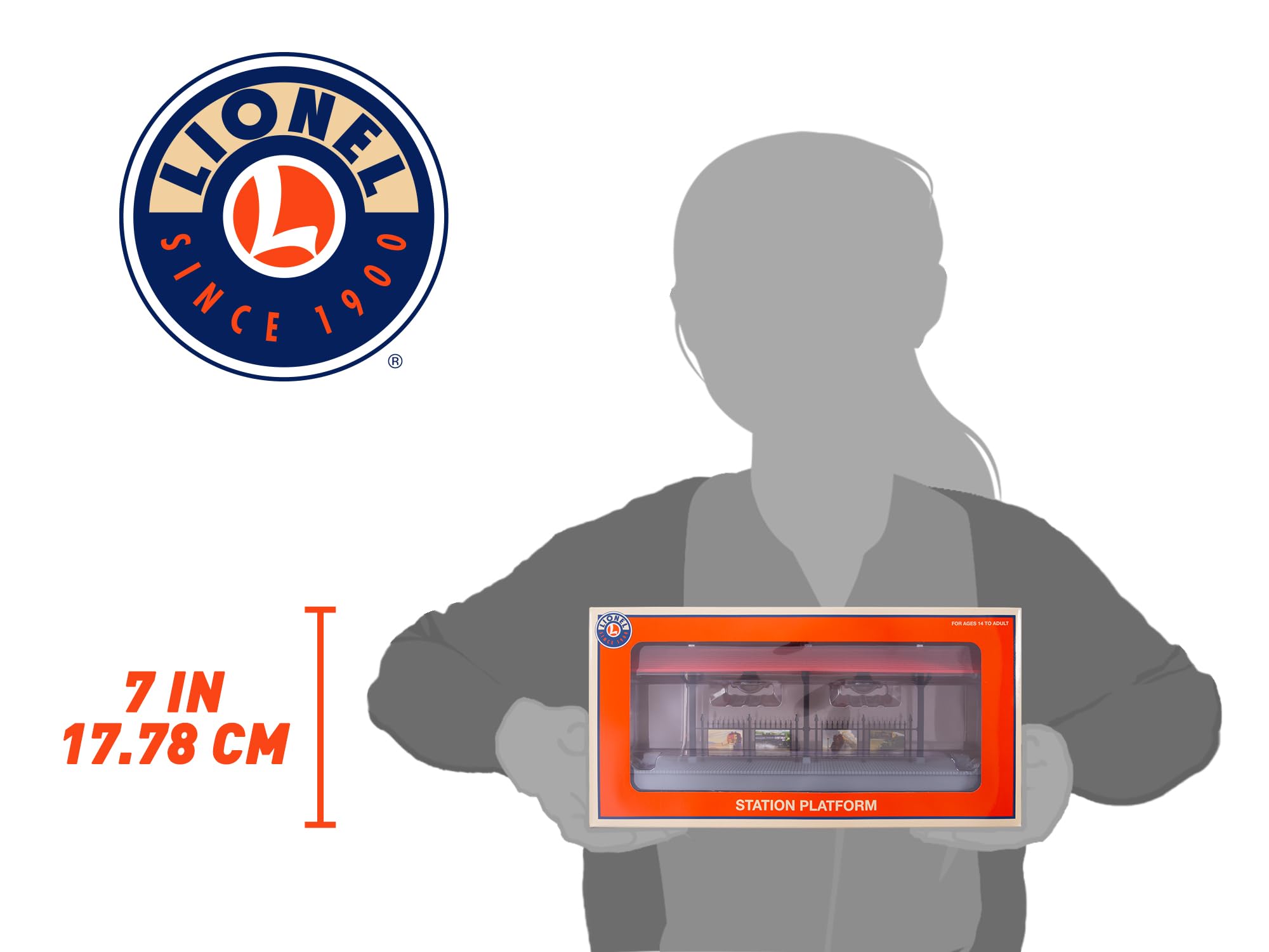 Amazon | ライオネルOゲージモデル鉄道駅プラットフォームアクセサリー