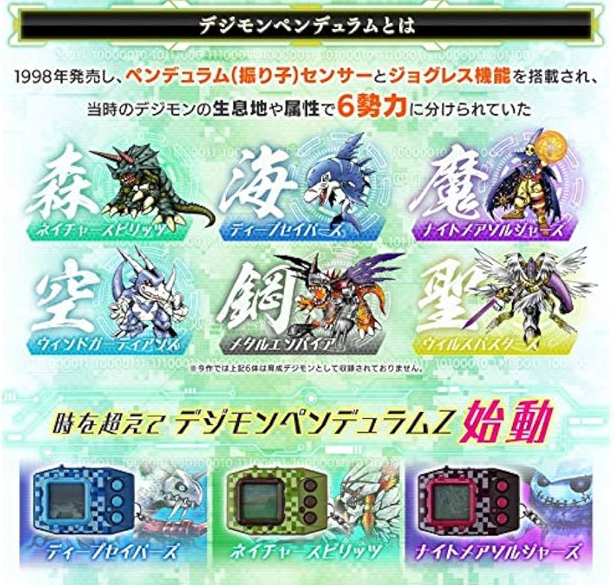 Amazon.co.jp: デジモンペンデュラムZ (Nature Spirits [ Green