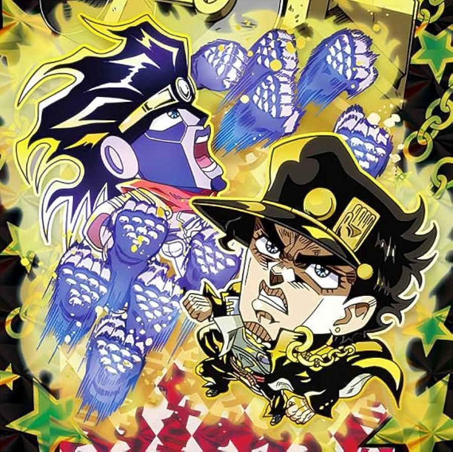 Amazon.co.jp: 【[箔押し仕様] JO3-21 空条承太郎/スタープラチナ (JJR