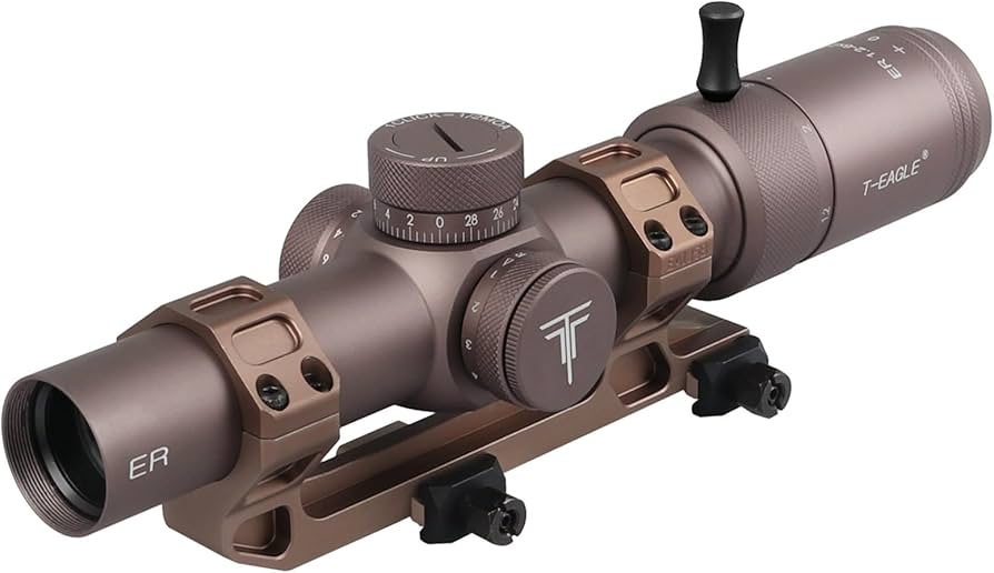 Amazon.co.jp: T-EAGLE ライフルスコープ 1.2-6x24IRHK-DE可変倍率