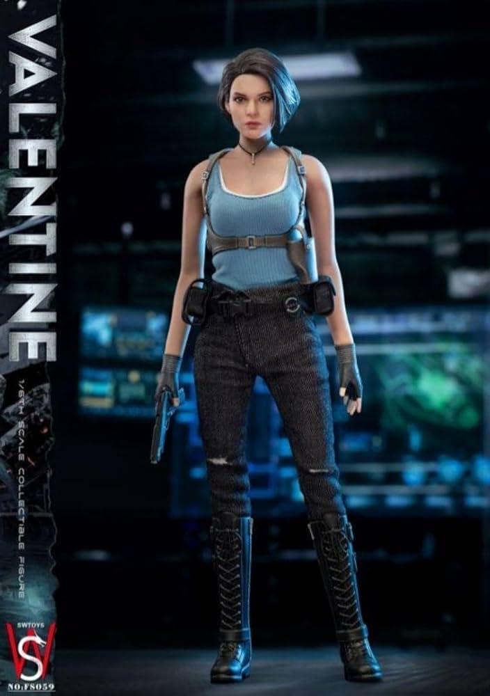 Amazon | 16 ジル・バレンタイン アクションフィギュア 眼球可動