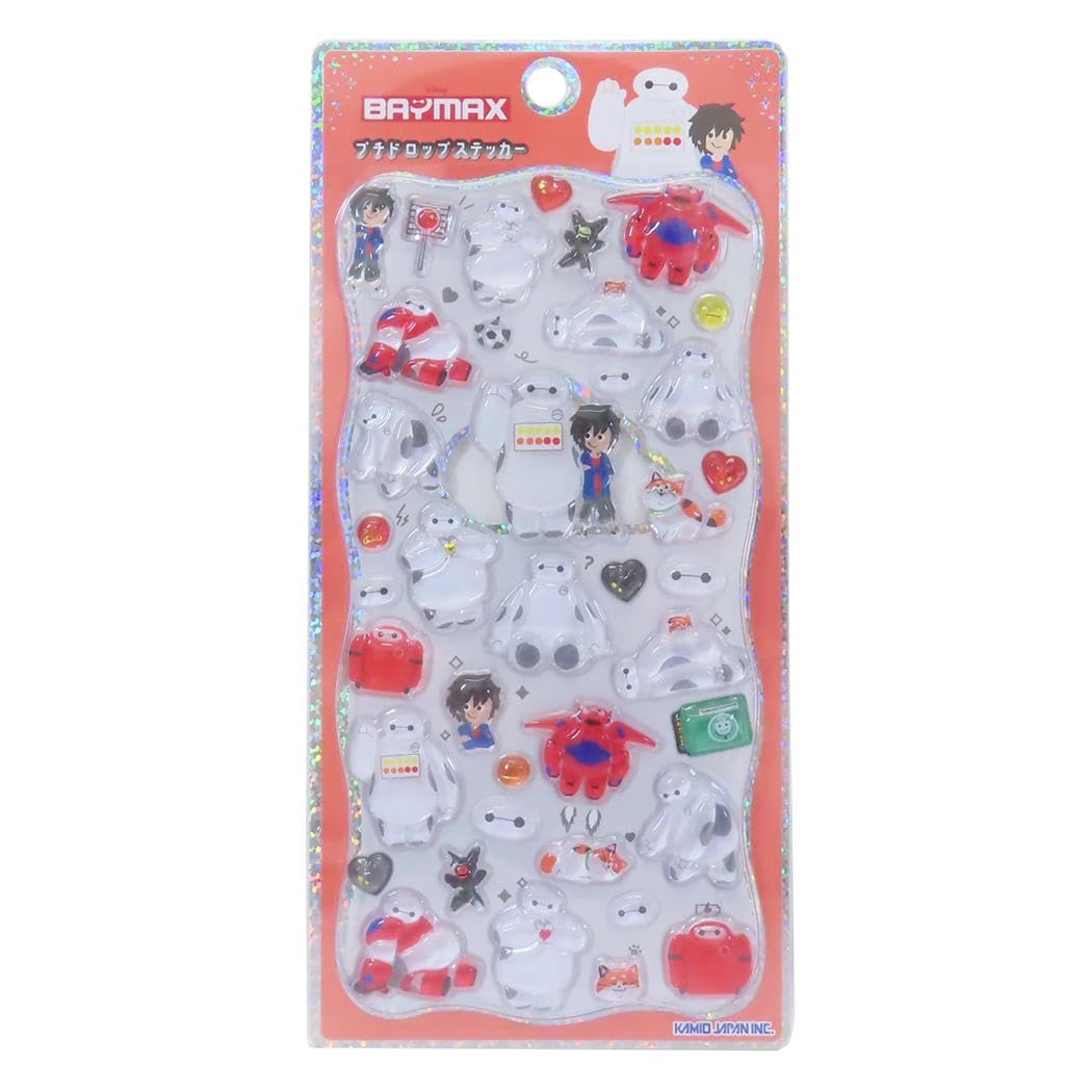 Amazon.co.jp: ベイマックス[シールシート]プチドロップステッカー