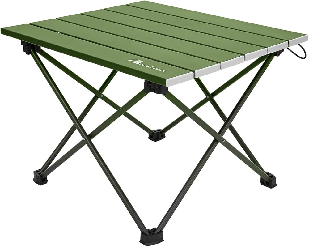 Amazon | MOON LENCE キャンプテーブル アルミニウム合金 ロール