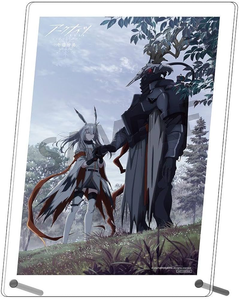 Amazon.co.jp: アークナイツ A4アクリルプレートフロストノヴァ