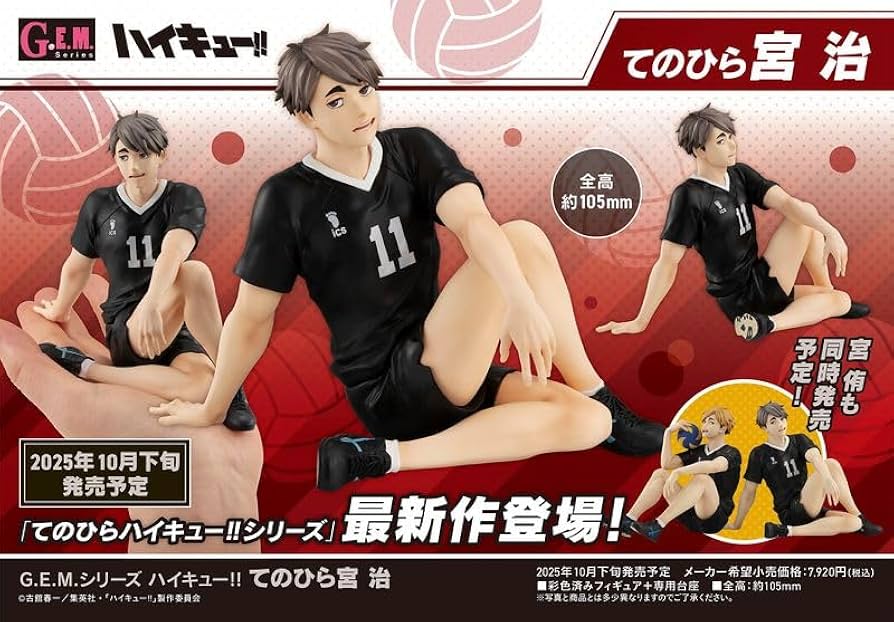 Amazon | G.E.M.シリーズ ハイキュ―！！ てのひら宮治 完成品