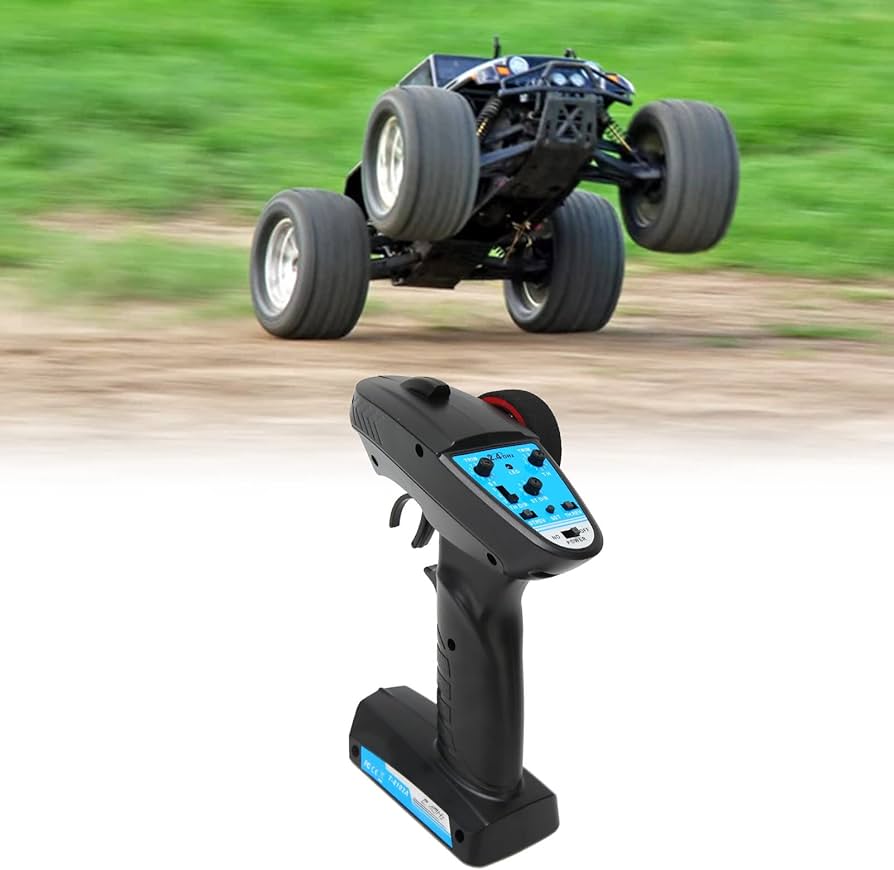 Amazon.co.jp: 2.4GHz RCコントローラー、3CHプロポ送信機リモコン、 3