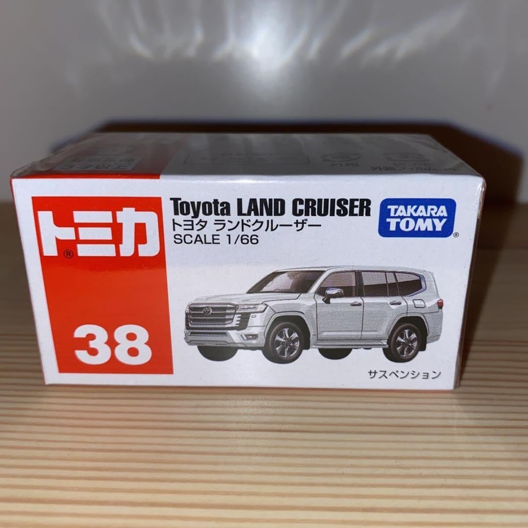 Amazon | トミカ NO38 トヨタ ランドクルーザー 赤箱 ランクル 300
