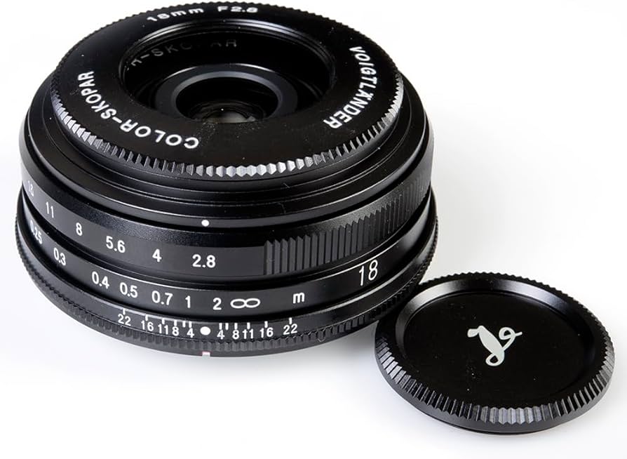 Voigtlander Fujifim X 18mm F2.8 Color-Skopar Black : Amazon.ca