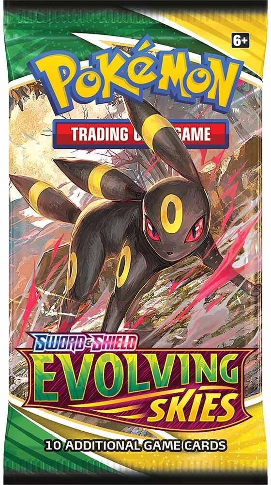 Amazon.com: Pokémon TCG: Sword & Shield Evolving Skies Booster Box