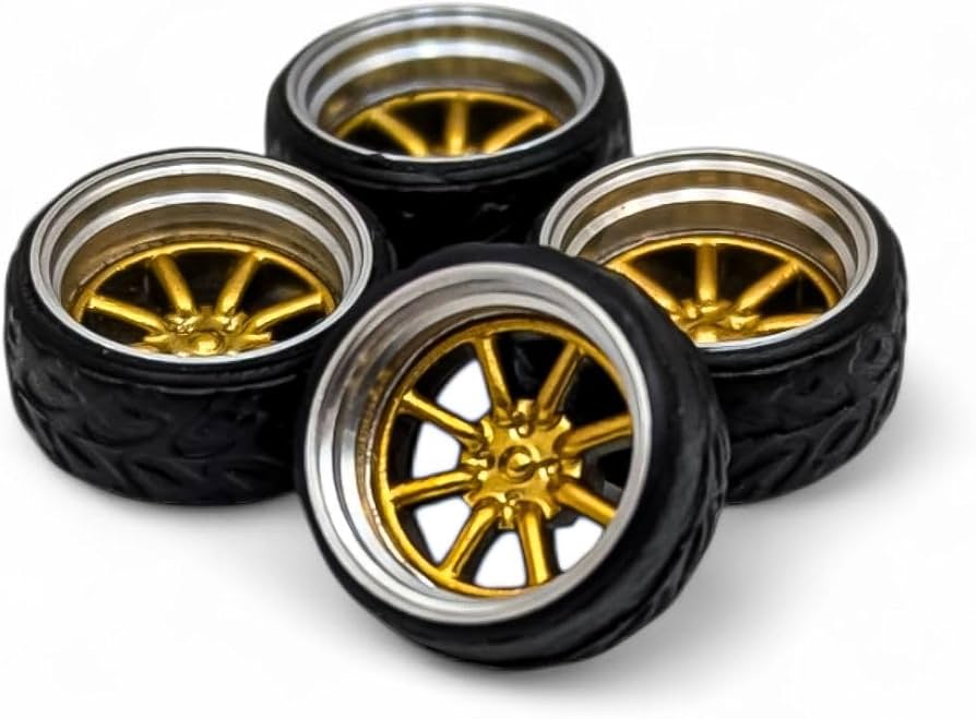 Amazon | 1/64 ホイール ミニカー 深リム 10mm (n1) | ラジコン