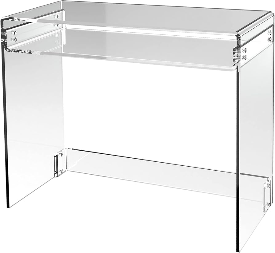 Amazon.co.jp: STAUBER ベストアクリルデスク(ウォーターフォール