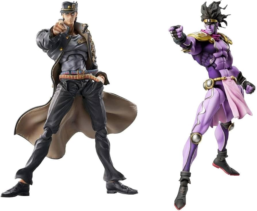 Amazon.co.jp: 超像可動 ジョジョ 空条承太郎 Ver.1.5 スタープラチナ