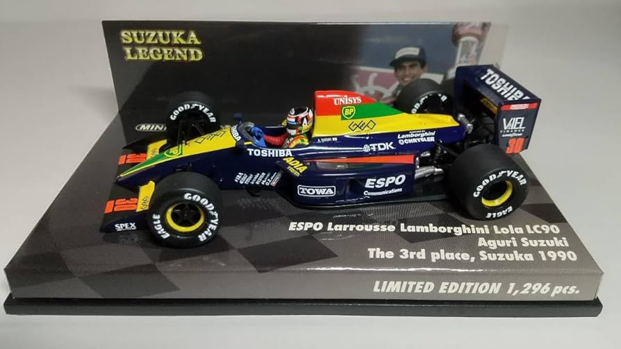 Amazon | ミニチャンプス 1/43 ラルース LC90 日本GP 鈴木亜久里