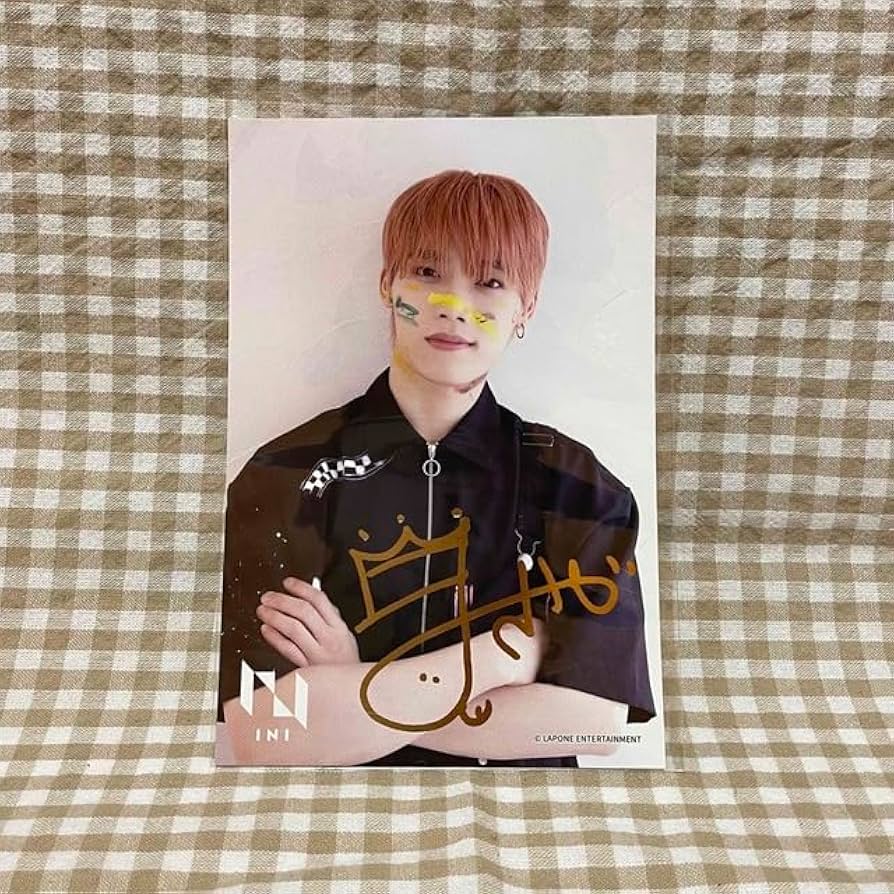Amazon.co.jp: INI 木村柾哉 MUSEUM 中期 サイン箔押し ポスカ