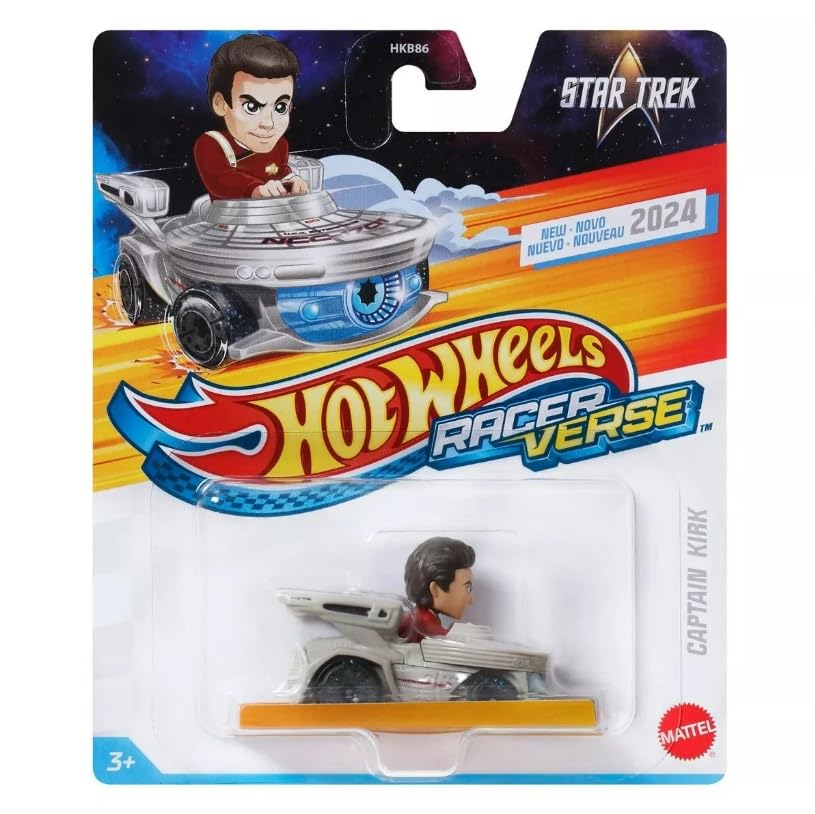Amazon.com: Hot Wheels Racer Verse Captain Kirk Diecast Car : Toys