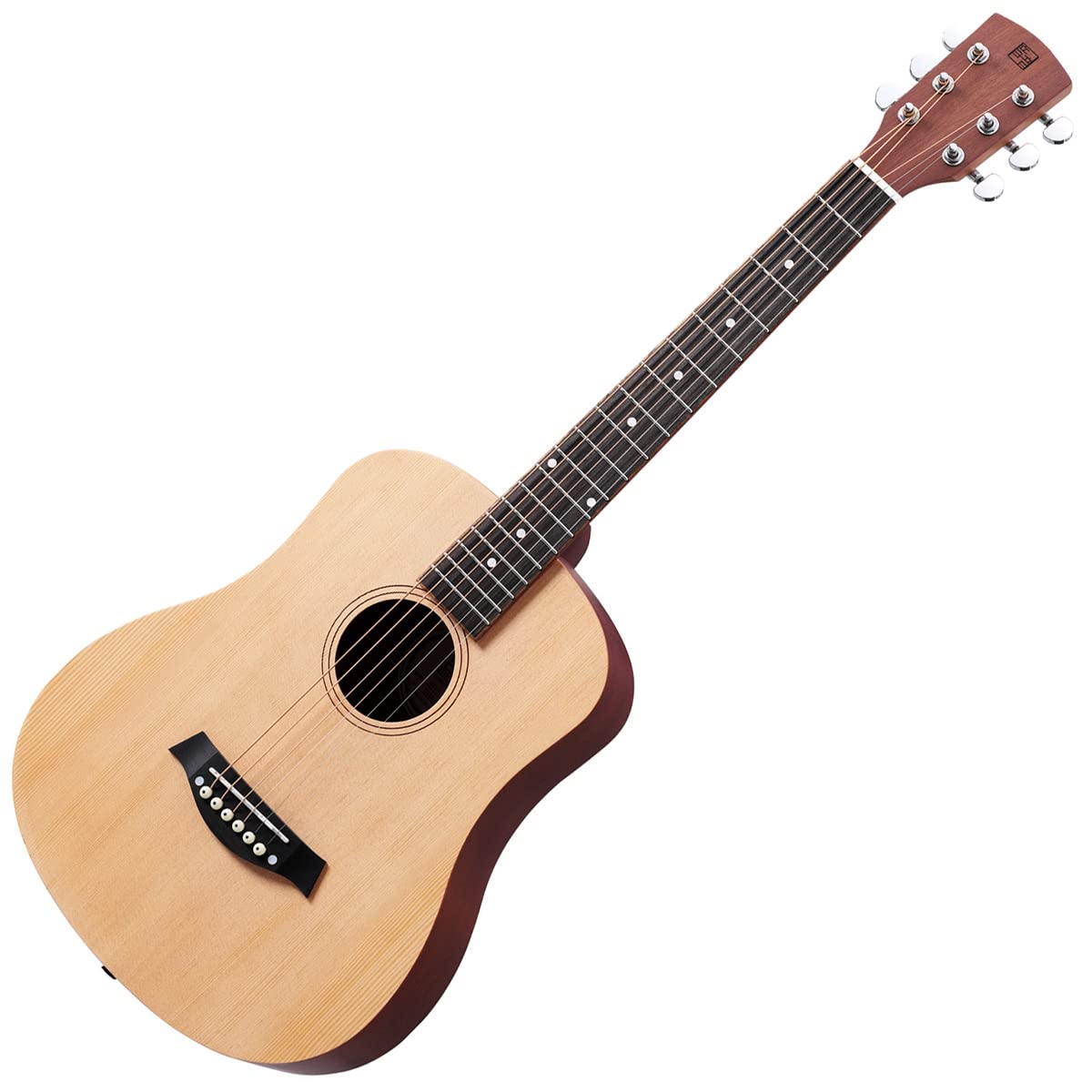 Amazon | 音音 DT1S NTS (Natural Spruce) ミニアコースティックギター