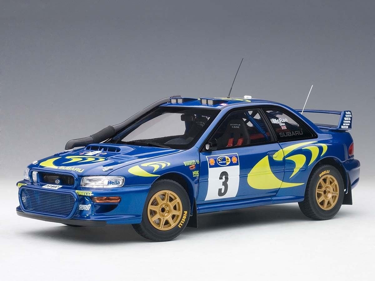 Amazon.co.jp: Autoart 89792 スバル インプレッサ WRC 1997#3 ラリー