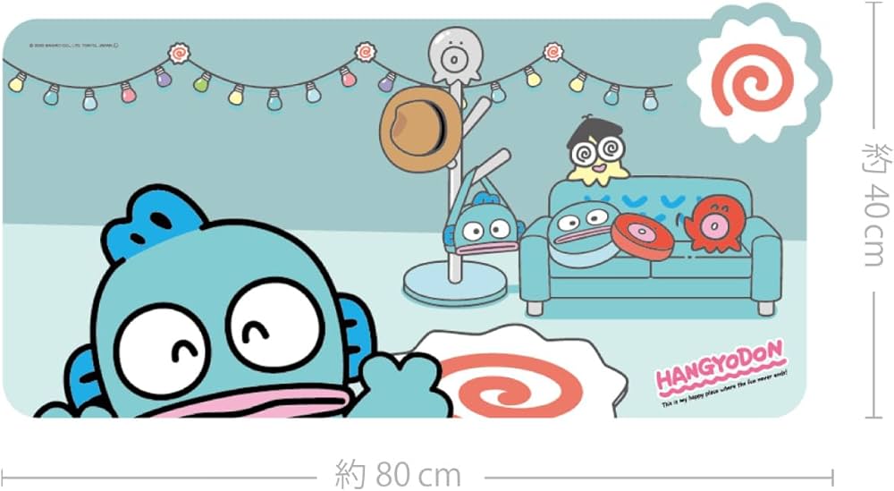 Amazon | グルマンディーズ サンリオキャラクターズ デスクマット L