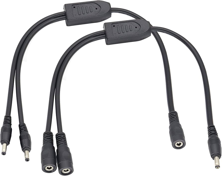 Amazon.com: HCFeng DC Y Splitter Cable D-C Power Extension Cable