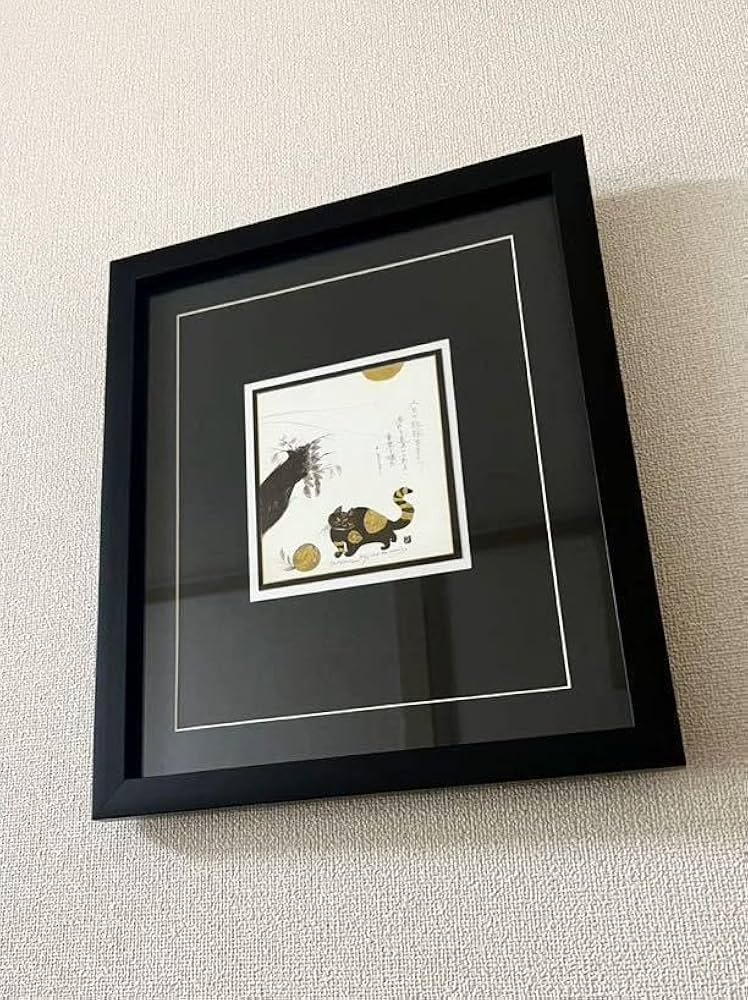 Amazon.co.jp: フジ子ヘミング 絵柄10種 「猫十態 ダンゴ君」 印刷物