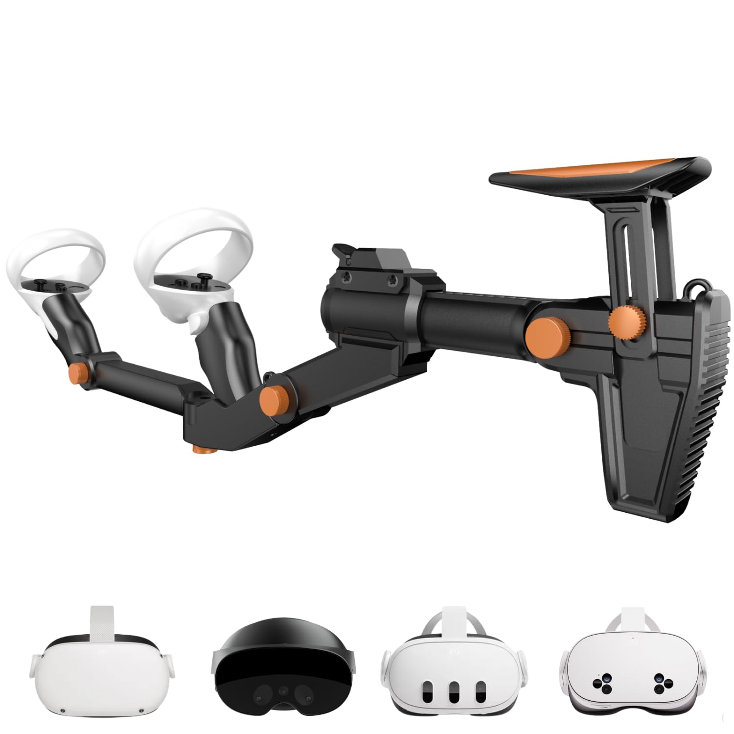 Amazon.com: VR Gunstock for Meta Quest 2 Quest 3 Quest 3S Quest