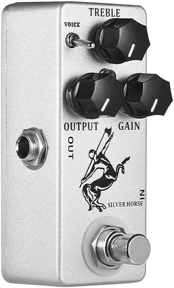 Amazon.co.jp: ギターエフェクター,Benkeg シルバーホースオーバー