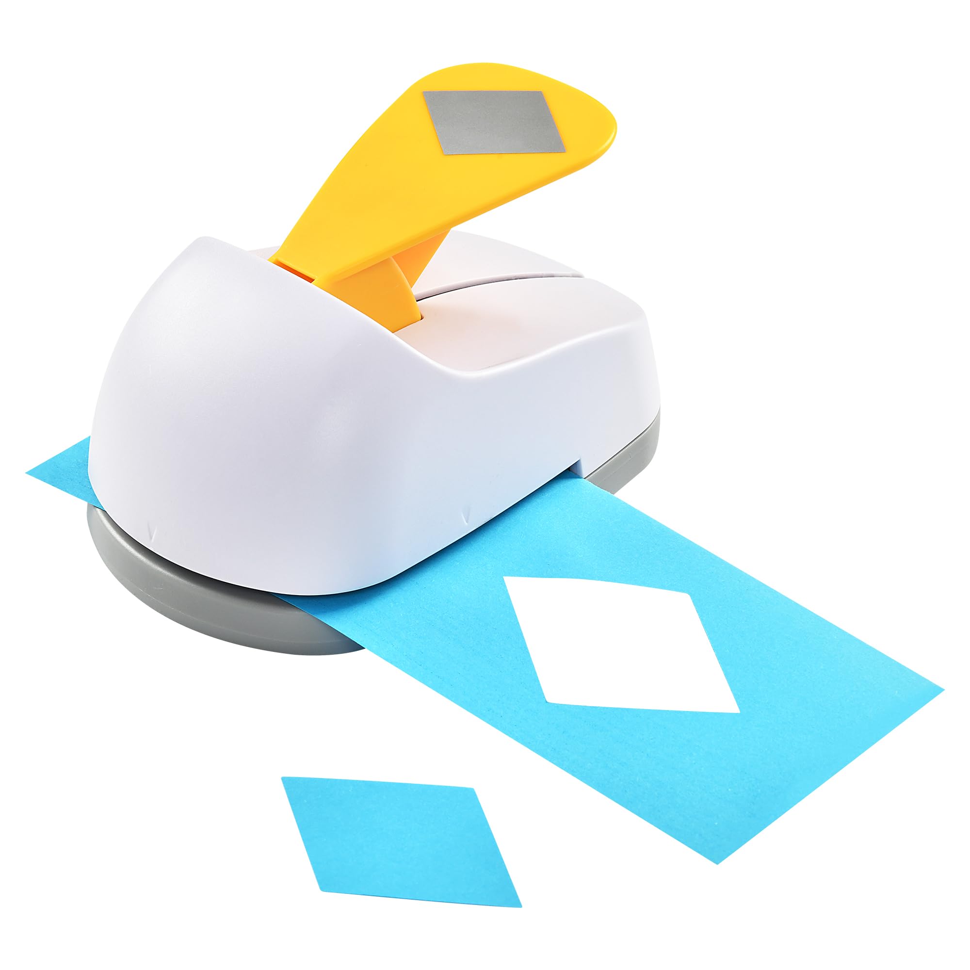 Amazon.co.jp: クラフトレバーパンチ 3インチ 菱形ペーパーパンチ