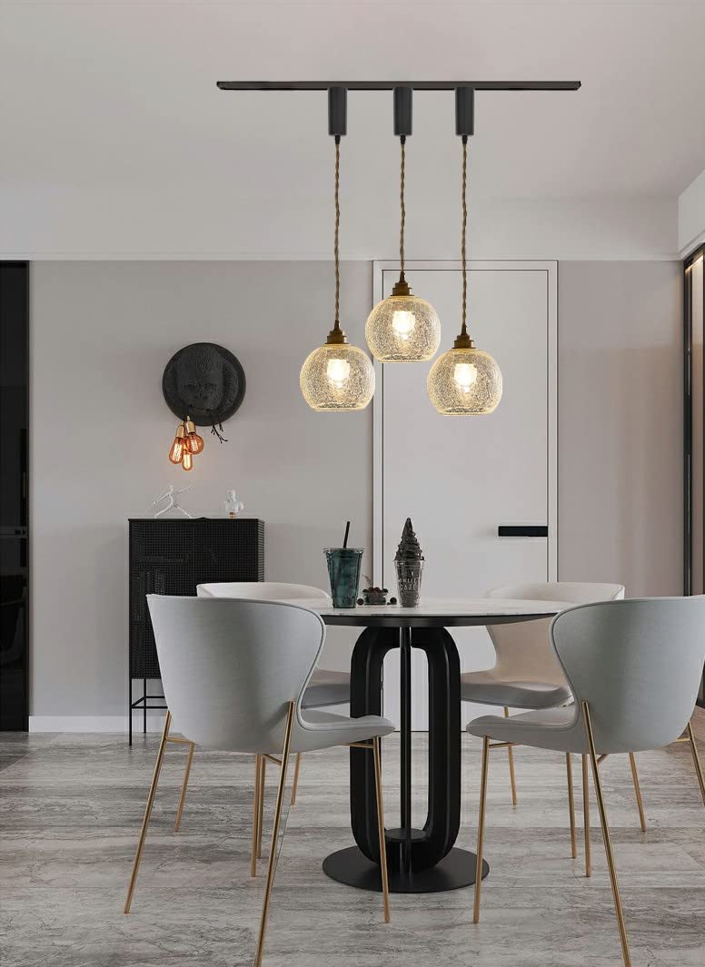 Amazon.co.jp : Kiven 3個パック クラックガラス 真鍮ソケット