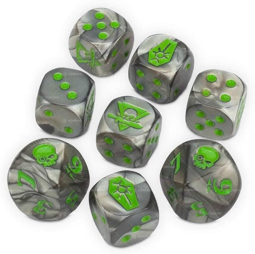 Warhammer 40K Kill Team Necrons Dice Games Workshop : Amazon.sg: Toys