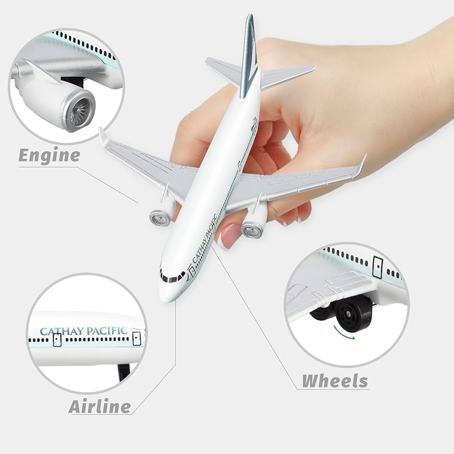 Amazon.com: Joylludan Cathay Pacific Airplane Plane Aircraft Model
