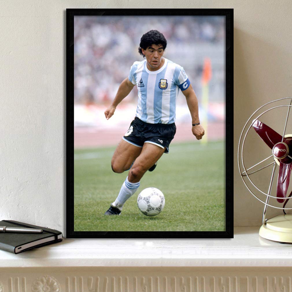 Amazon.co.jp: マラドーナアルゼンチン代表の壁画装飾、サッカースター