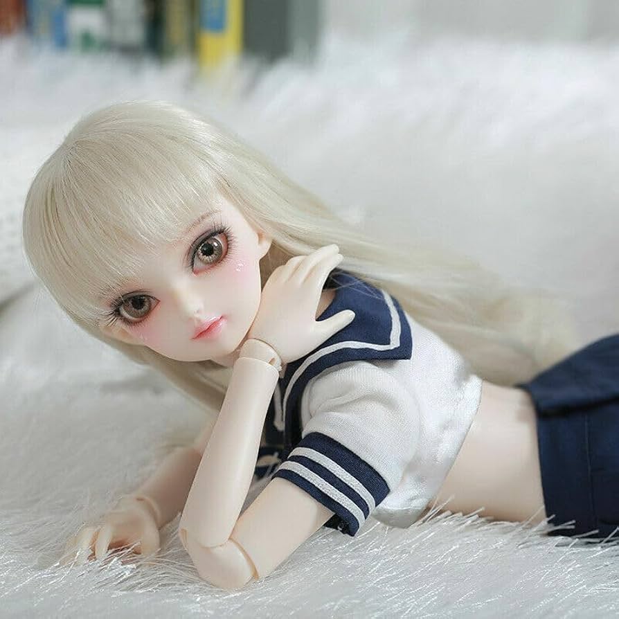 Amazon.co.jp: Meeler BJDドール 1/4 球体関節人形 女の子 41cm SD