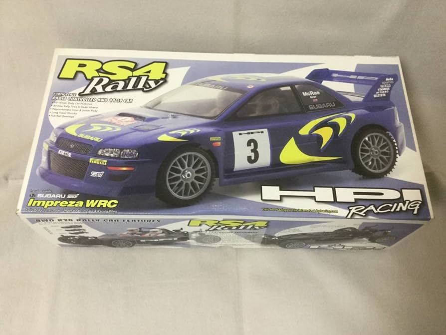 Amazon.co.jp: 絶版 HPIレーシング 1/10 電動RCカー RS4 Rally