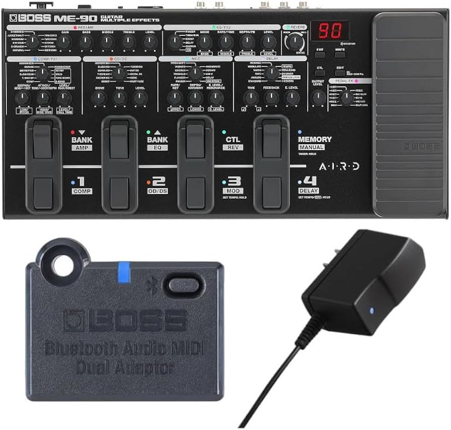 Amazon | BOSS マルチエフェクター ME-90 + 拡張アダプター BT-DUAL +