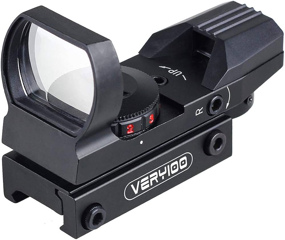 Amazon.co.jp: Very100正規品ドットサイト オープン式 ライフルサイト