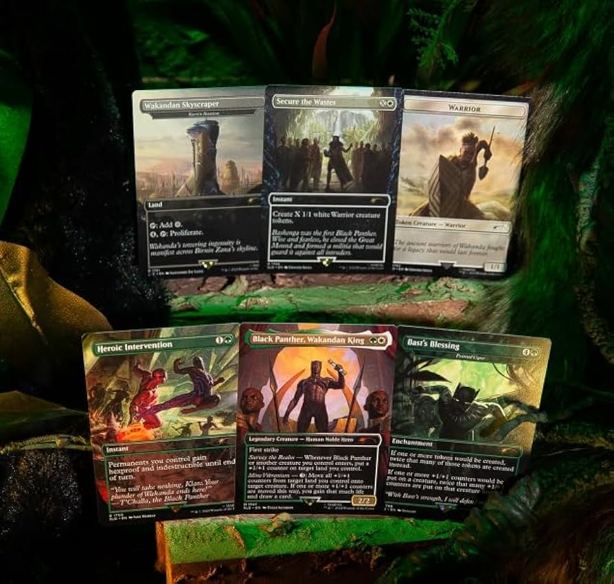 Amazon.com: MTG Secret Lair: Secret Lair x Marvel's Black Panther