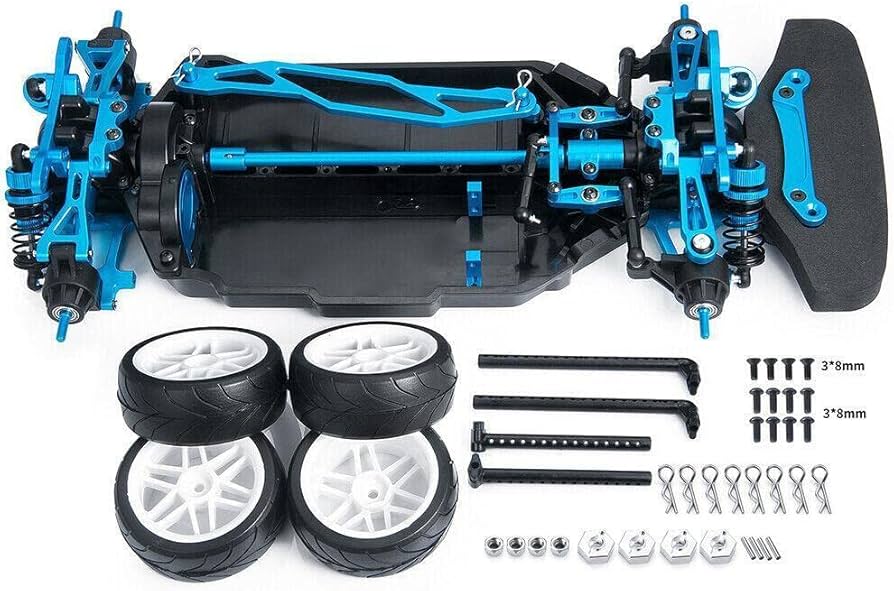 Amazon.co.jp: powerday 1/10合金アップグレードRCシャーシシャフト