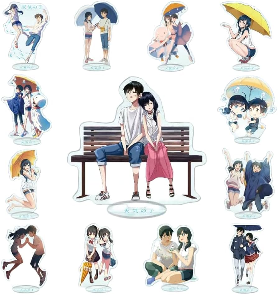 Amazon.co.jp: 天気の子 アクリルスタンド アニメグッズ 天野陽菜 森嶋