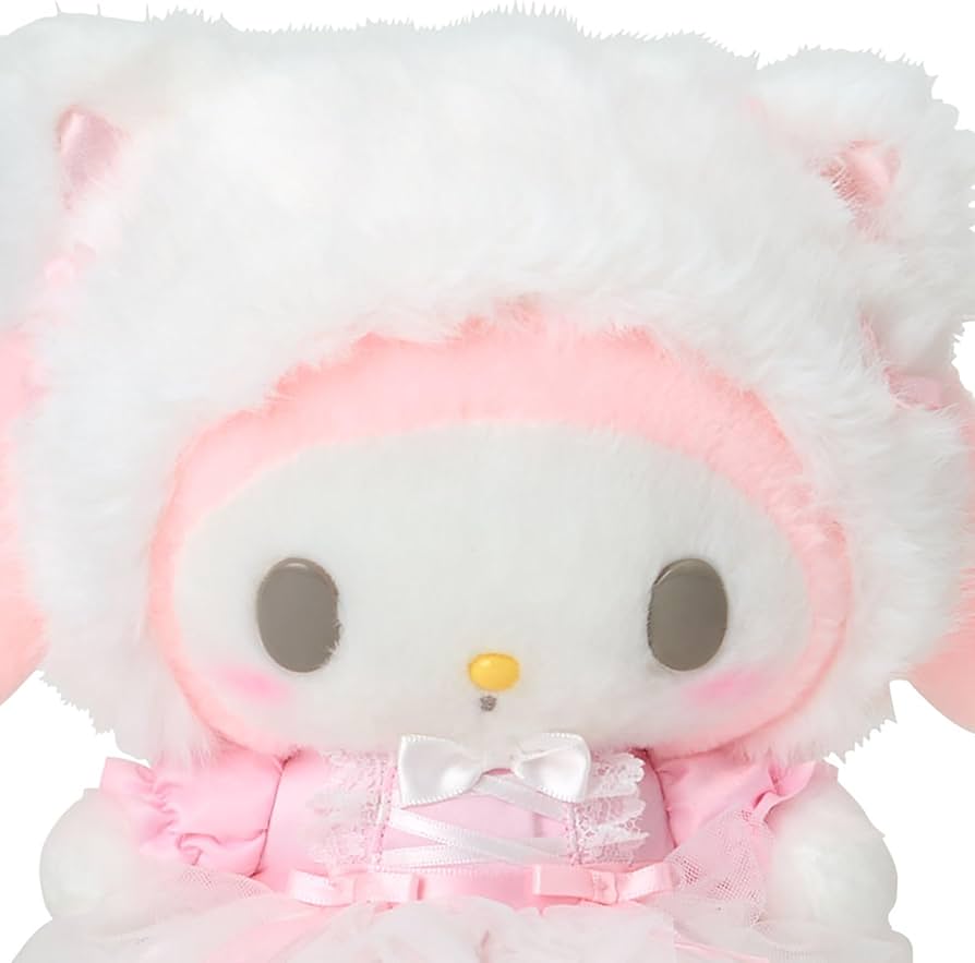 Amazon.co.jp: サンリオ(SANRIO) ぬいぐるみ（白猫バレリーナ） マイ