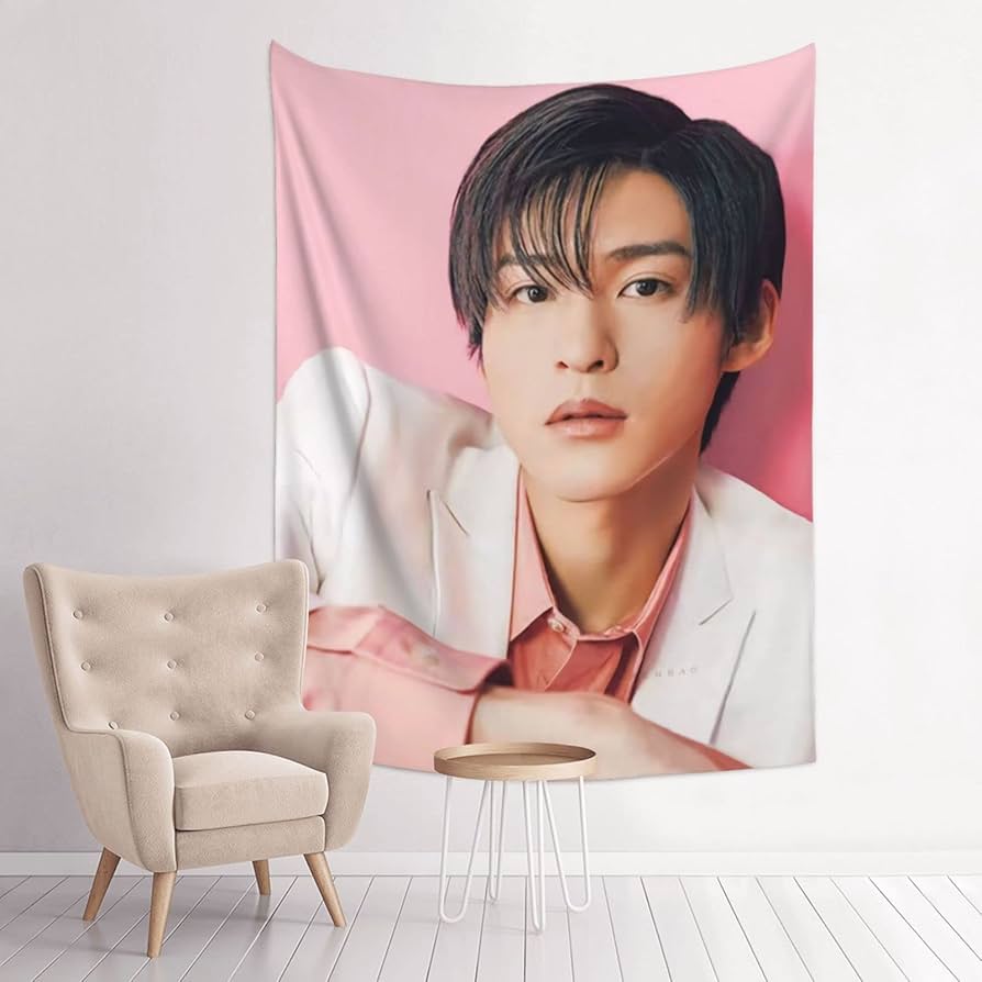 Amazon.co.jp: 目黒蓮 タペストリー人気アイドルポスターアートパネル