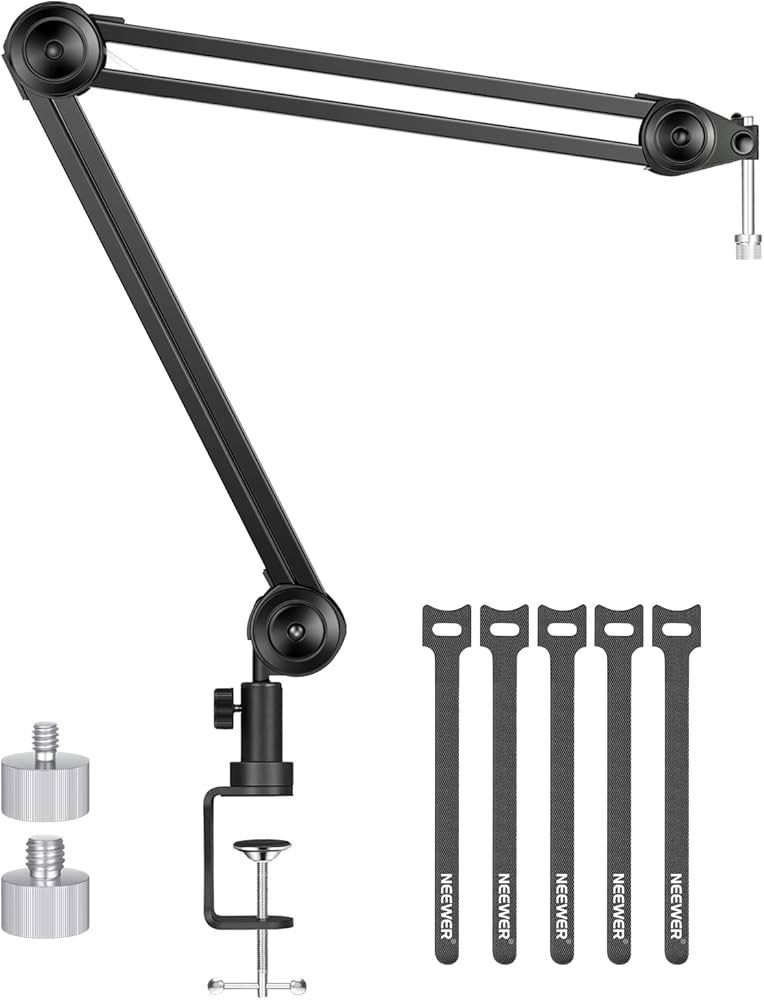 Amazon | Neewer マイクアーム 耐荷重マイクスタンド サスペンション