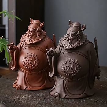 Amazon.co.jp: 鍾馗様 しょうき 邪気除け 開運 招福 置物 オブジェ