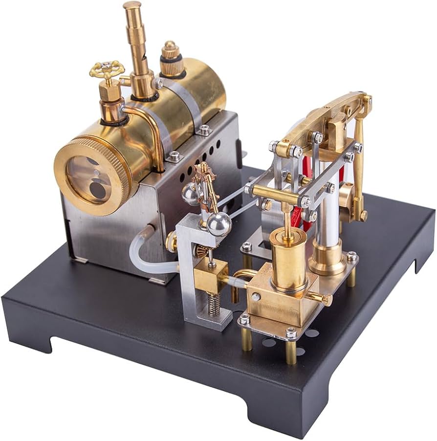 Amazon.co.jp: DiyXenginey レトロスチームエンジンモデルキット SE-01