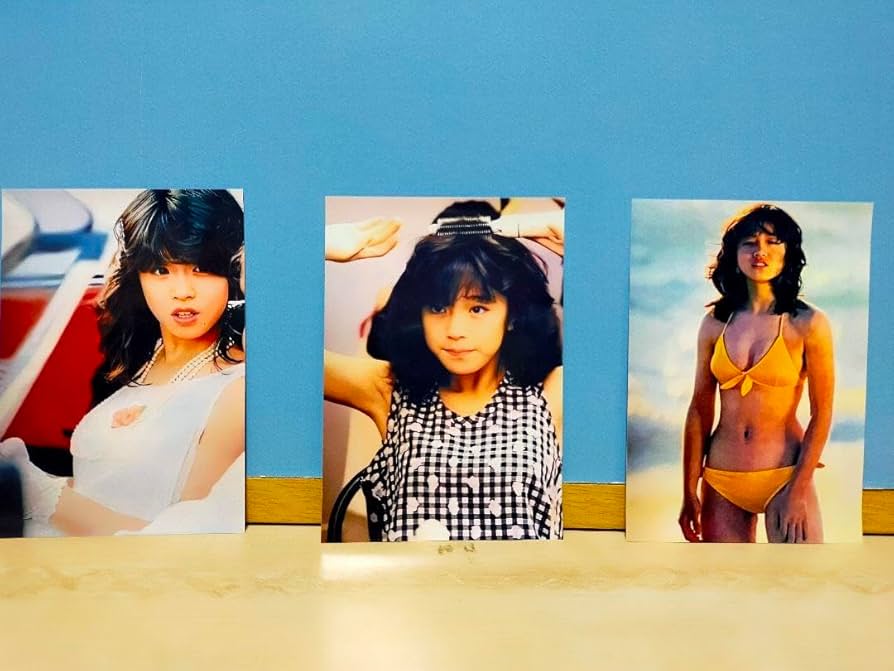 Amazon.co.jp: 中森明菜 写真 3枚セット Lサイズ ④ : ホーム＆キッチン