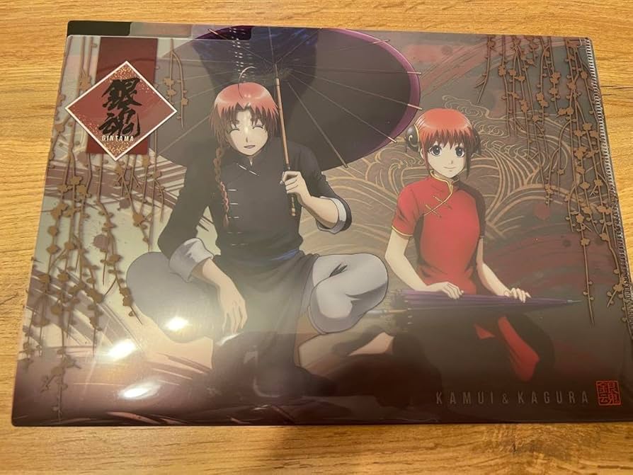 Amazon.co.jp: 銀魂 神威 神楽 クリアファイル : ホビー