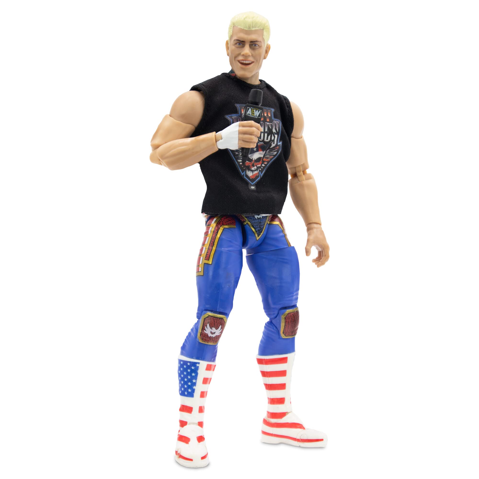 Amazon.com: AEW Cody Rhodes UNRIVALED Supreme- 6-Inch Cody Rhodes
