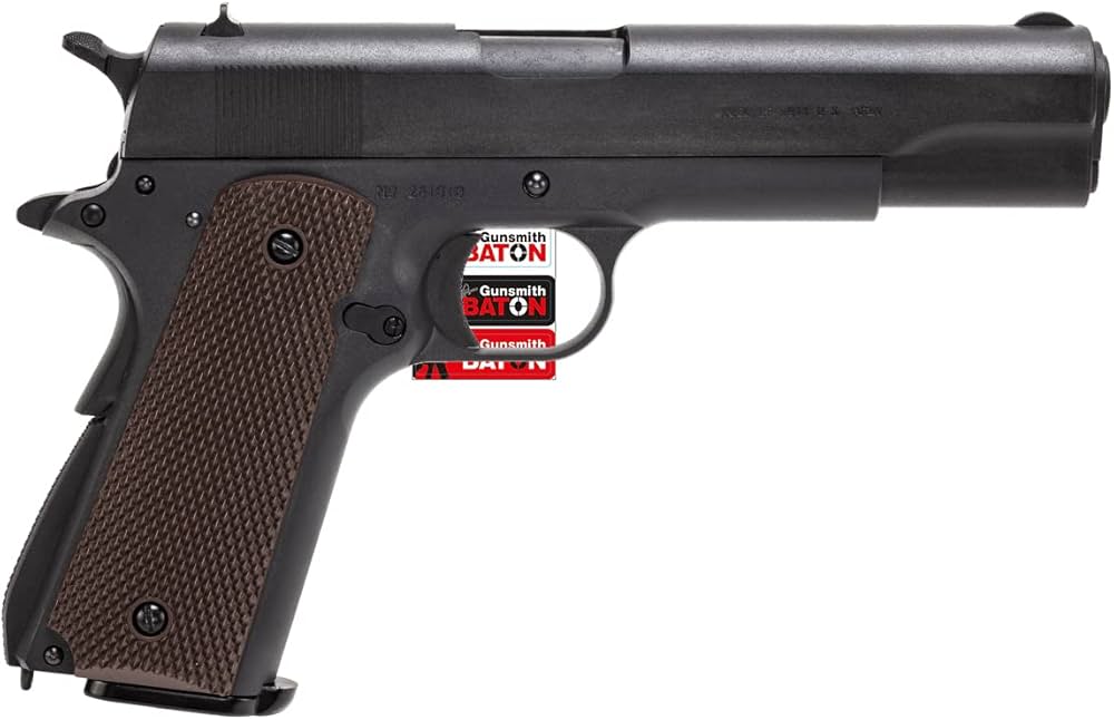 Amazon.co.jp: [ BATON airsoft ] M1911A1 CO2GBB セカンドロット