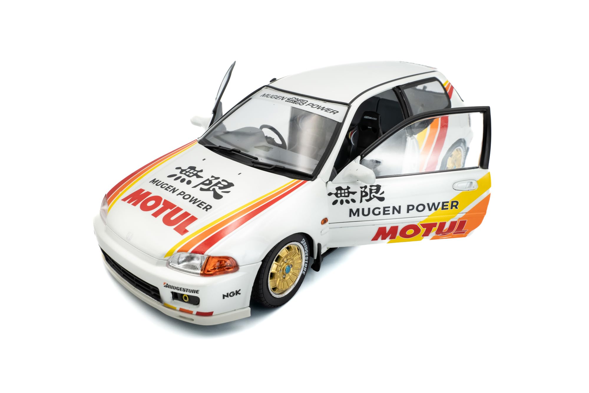 Amazon.com: Solido 1:18 Honda Civic (EG6) White : Arts, Crafts